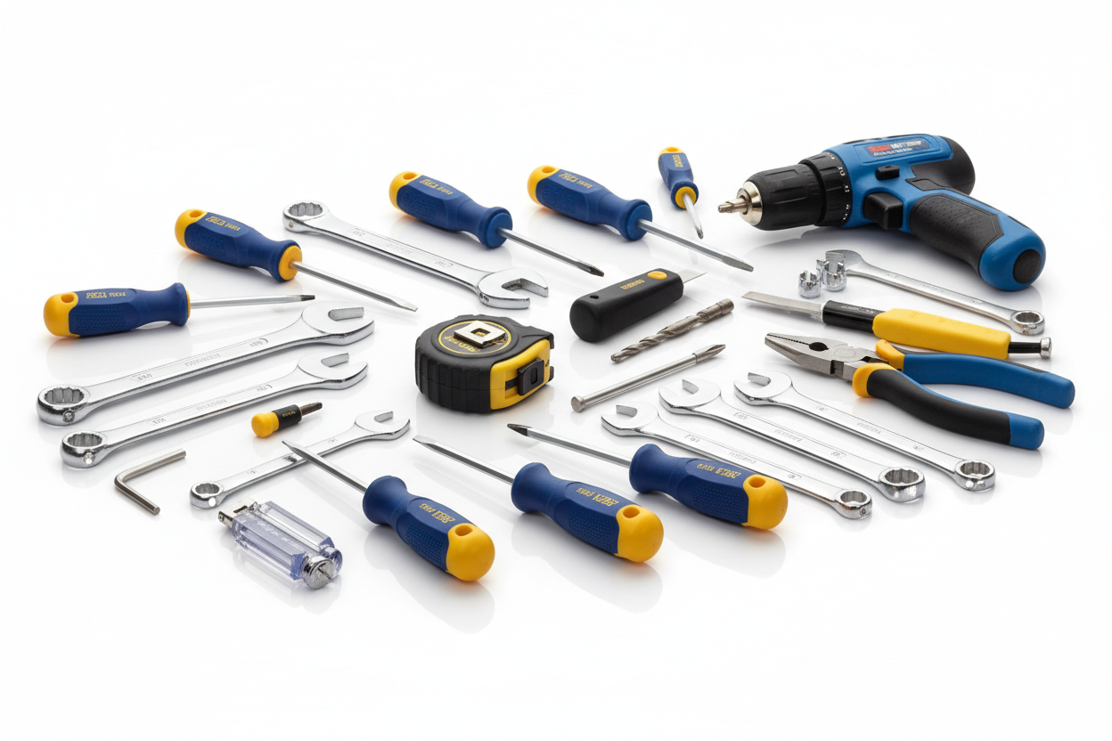 Home Repair Tools Product Photography